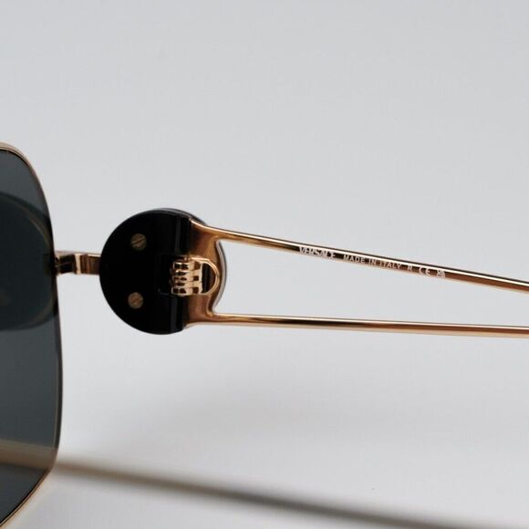 NEW Versace VE2269 100287 Gold Dark Grey Pilot Unisex Sunglasses VE 2269 main image 11